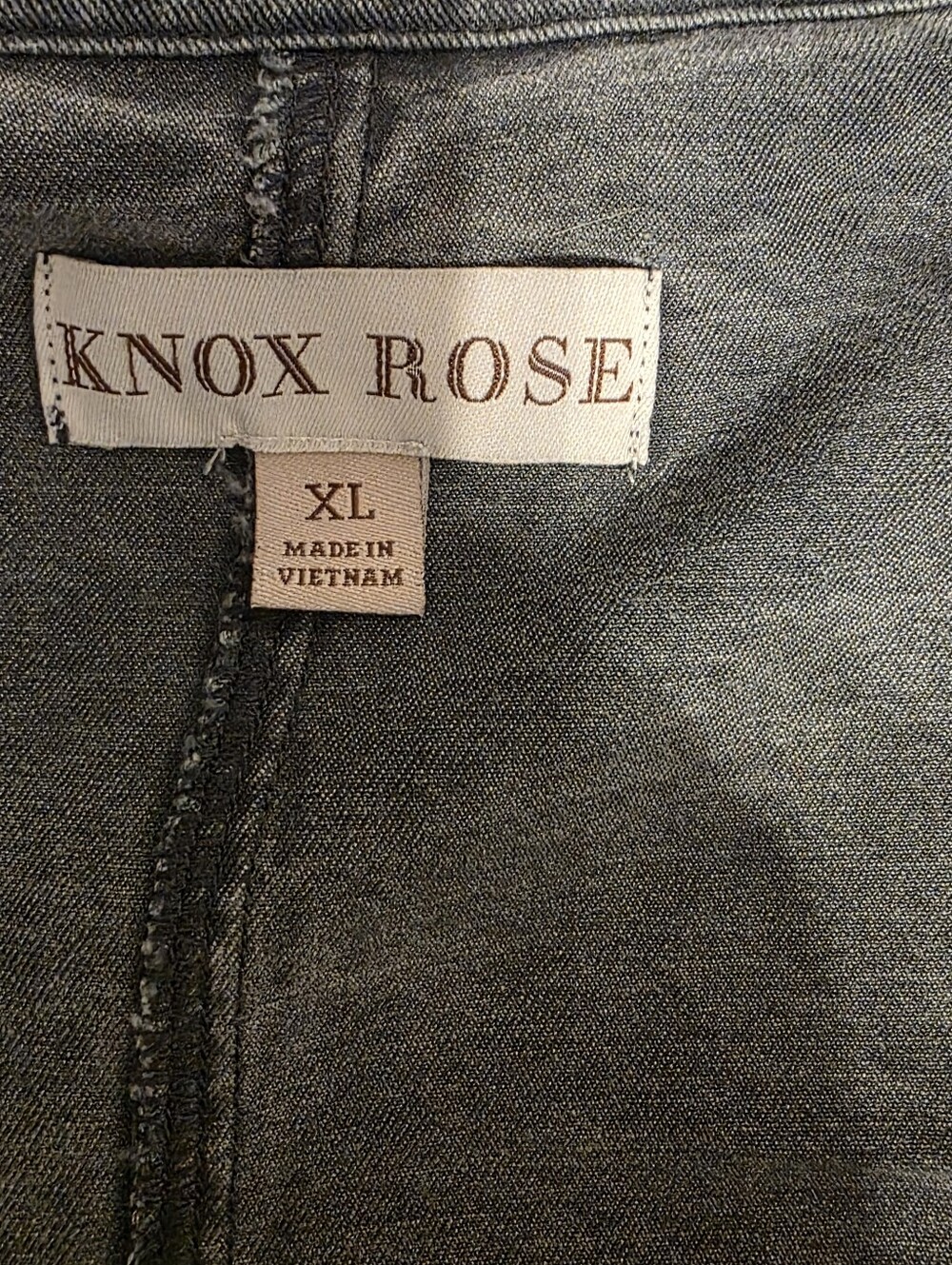 KNOX ROSE Drape Front Jacket - Picture 5 of 7